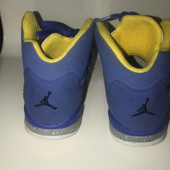 Boys Laney size 3 Y blue/yellow - Picture 5 of 9